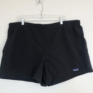 NEW Patagonia Women’s Baggie Shorts Relaxed Fit Black Shorts XXL